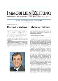 Immobilien Zeitung
